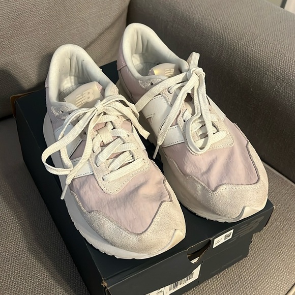 New Balance 237 Sea Salt/Stone Pink/Moonbeam - Picture 2 of 8